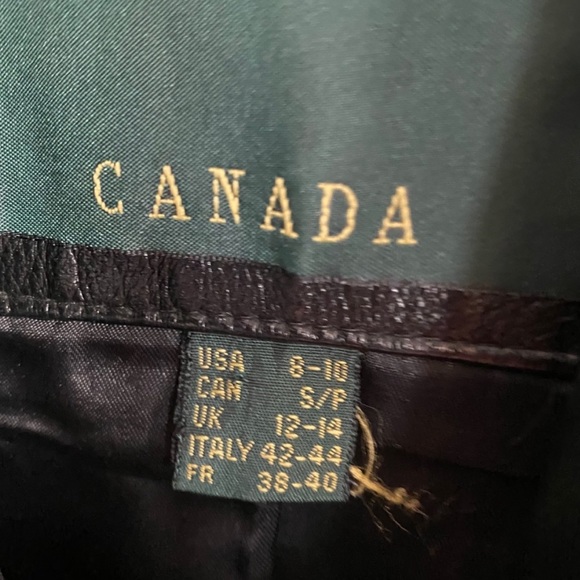 Vintage Leather Danier Jacket - Picture 4 of 4